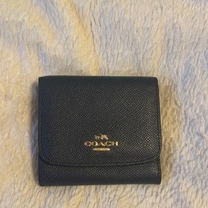 Navy Coach Wallet